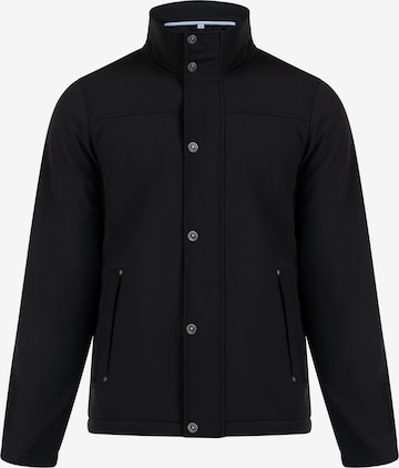 ICEBOUND Between-Season Jacket in Black: front