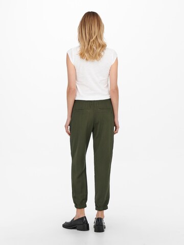 ONLY Tapered Trousers 'ARIS' in Green