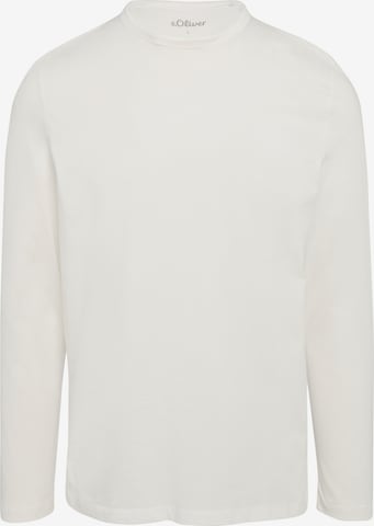 T-Shirt s.Oliver en blanc : devant