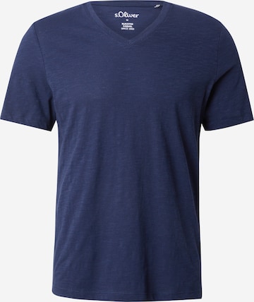 s.Oliver Shirt in Blau: Vorderseite