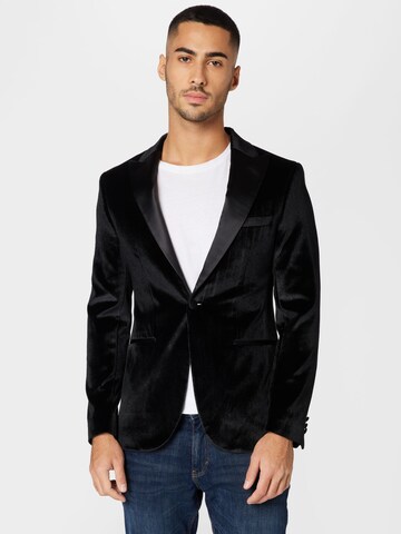 BURTON MENSWEAR LONDON - Regular Fit Jaqueta em preto: frente