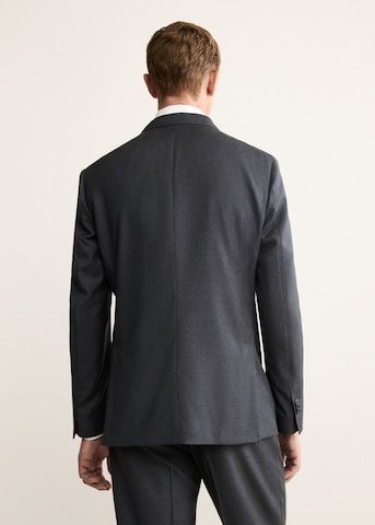 MANGO MAN Slim Fit Sakko 'Siena' in Grau
