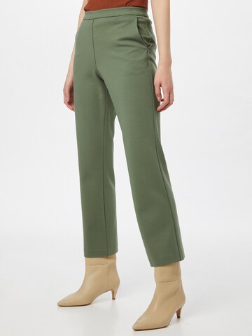 Regular Pantalon 'Tanny' modström en vert : devant