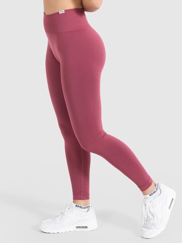 Smilodox Skinny Workout Pants 'Pro' in Red