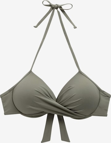 NextPush-up Bikini gornji dio - zelena boja: prednji dio