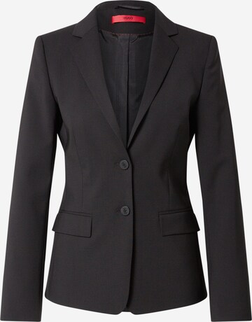 Blazer HUGO en noir : devant