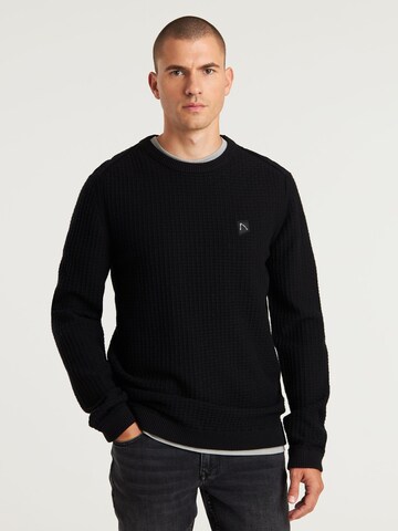 Pull-over ' Rico ' CHASIN' en noir : devant