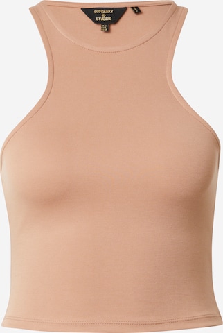 Superdry Top in Braun: Vorderseite