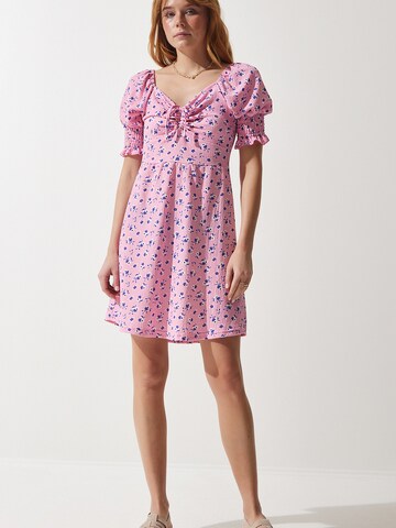 Happiness İstanbul Letné šaty - Ružová