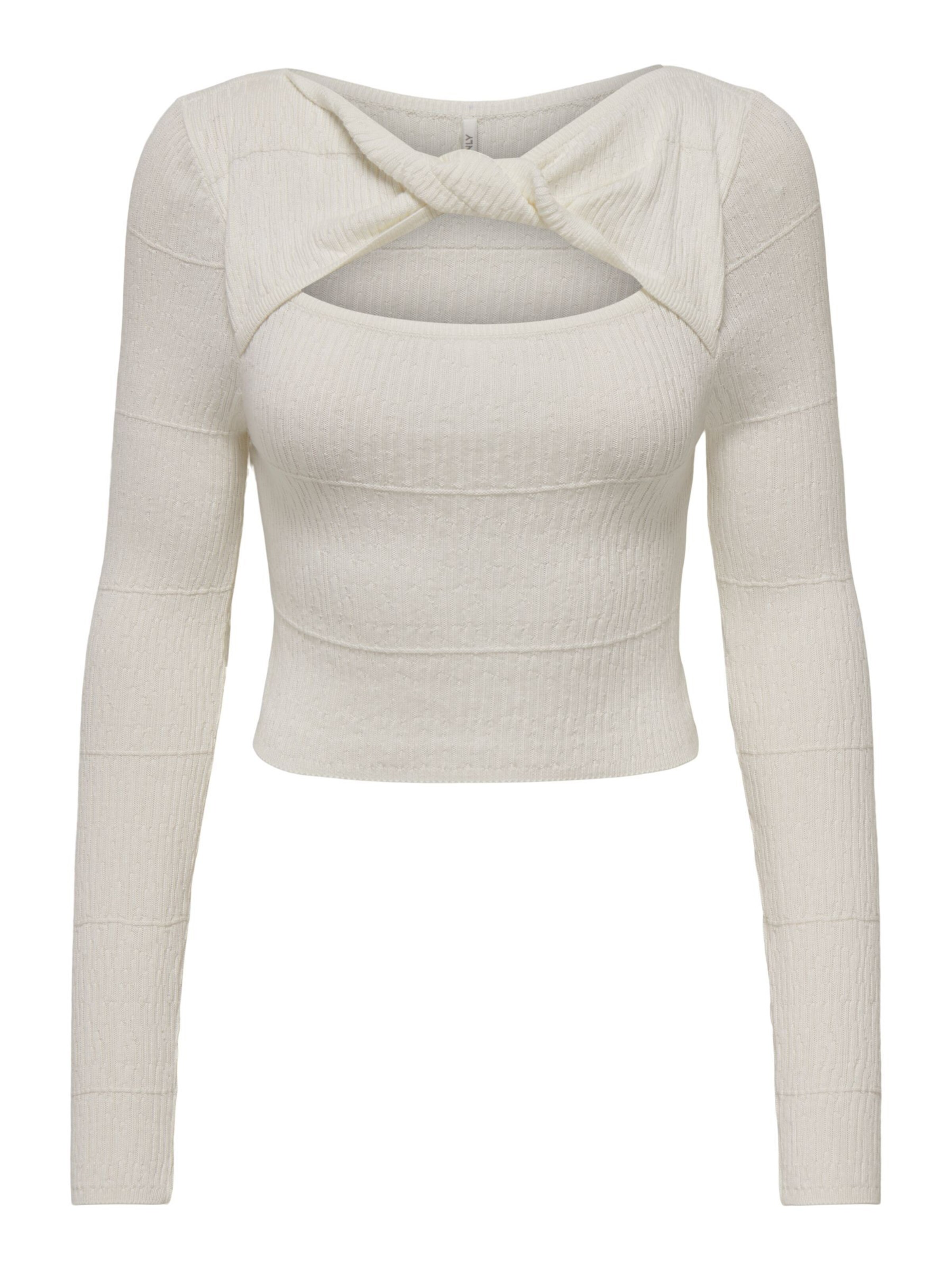 ONLY Pullover in Weiß: Vorderseite