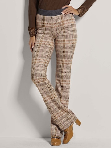 Regular Pantalon MADELEINE en beige : devant