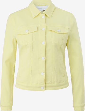 Veste mi-saison comma casual identity en jaune : devant