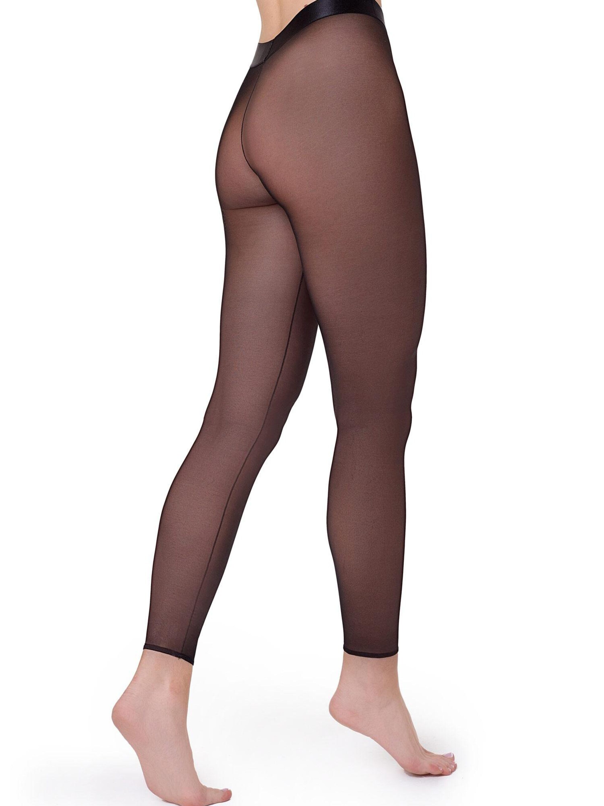 Marilyn Skinny Legginsy w kolorze czarny