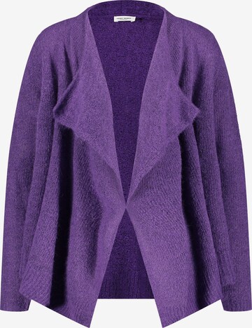 GERRY WEBER Knit cardigan in Purple: front