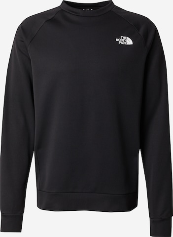 THE NORTH FACE Urheilullinen collegepaita 'REAXION 2.0' värissä musta: etupuoli