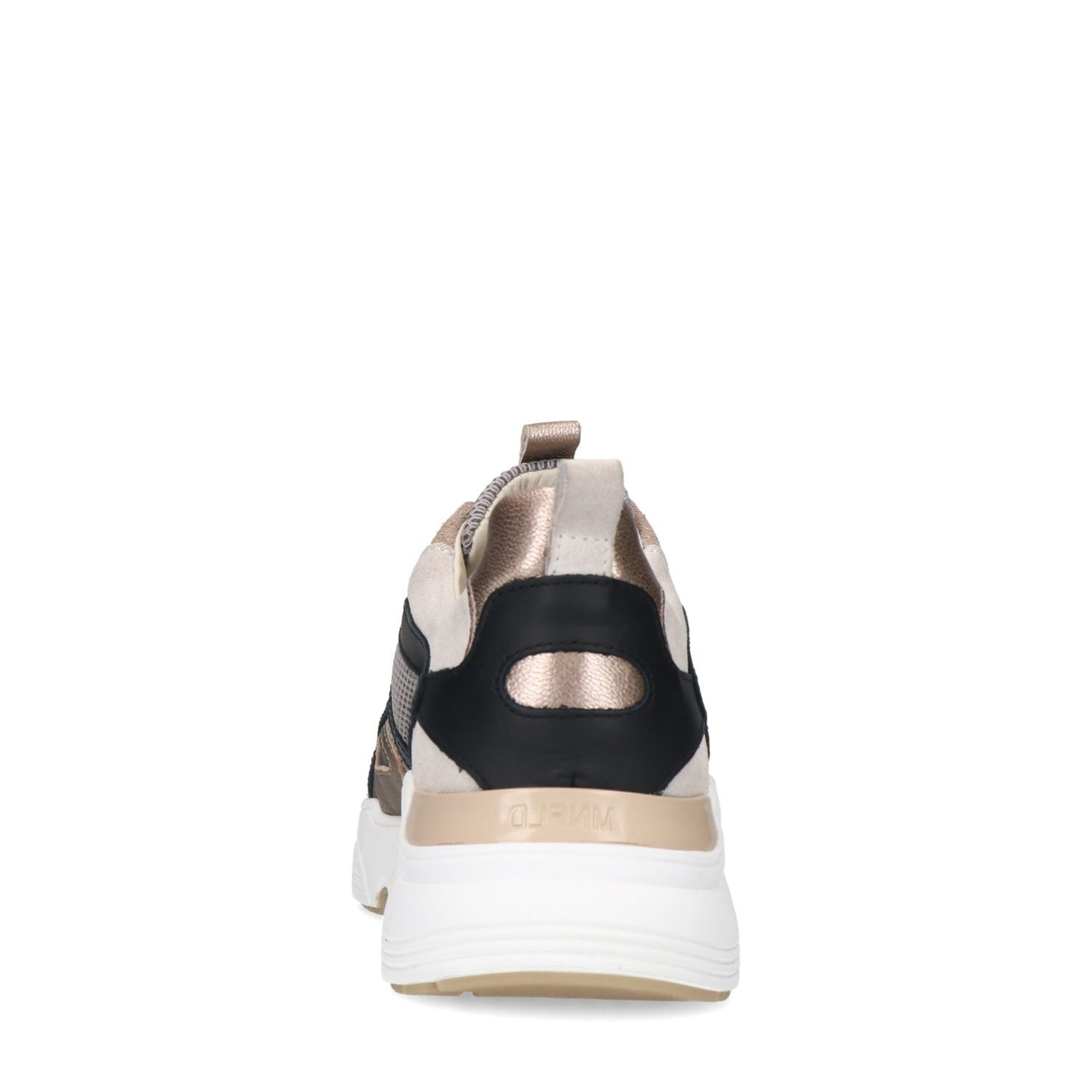 MANFIELD Sneaker 'Flache' in Schwarz