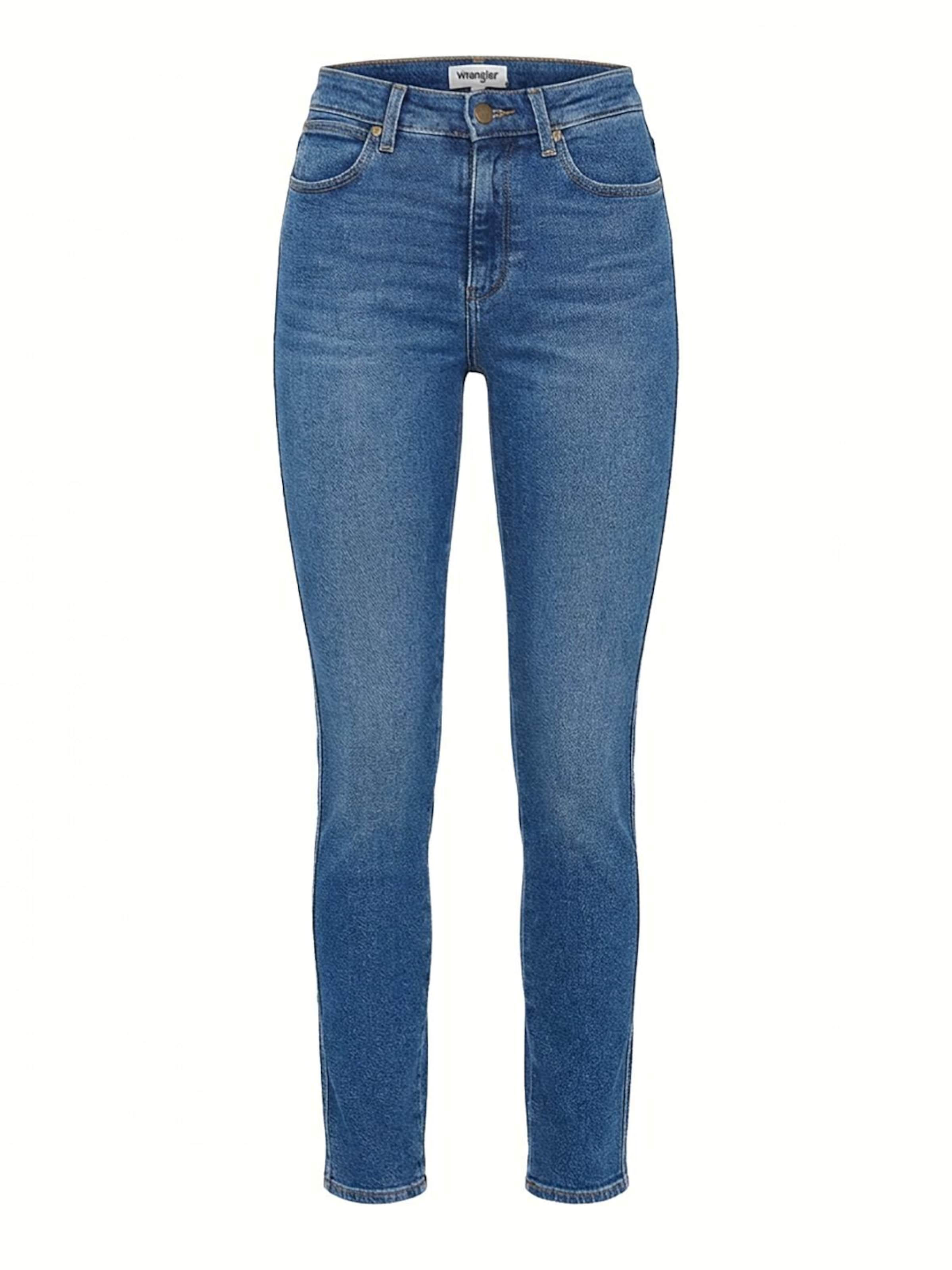 WRANGLER Slim fit Jeans 'SLIM' in Blue: front