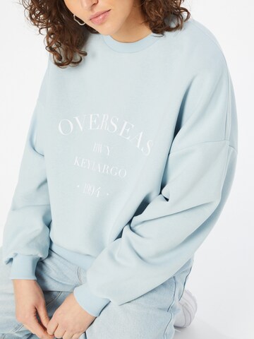 Key Largo Sweatshirt 'Island' in Blau