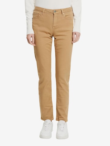 Esprit Collection Jeans in Brown: front