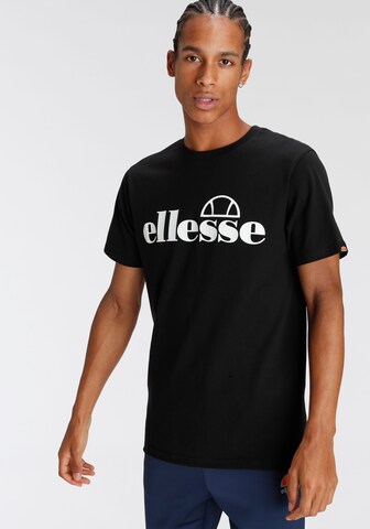 ELLESSE Póló 'Fuenti' - fekete: elől
