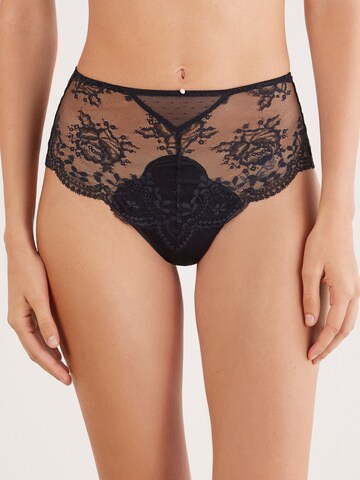 INTIMISSIMI Panty 'LA VIE EN ROSE' in Black: front