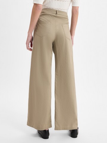 Wide Leg Pantalon Franco Callegari en marron