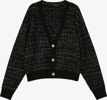 Cardigan 'Naomi' MANGO en noir : devant