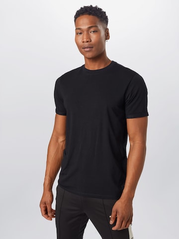 JACK & JONES T-shirt i svart: framsida