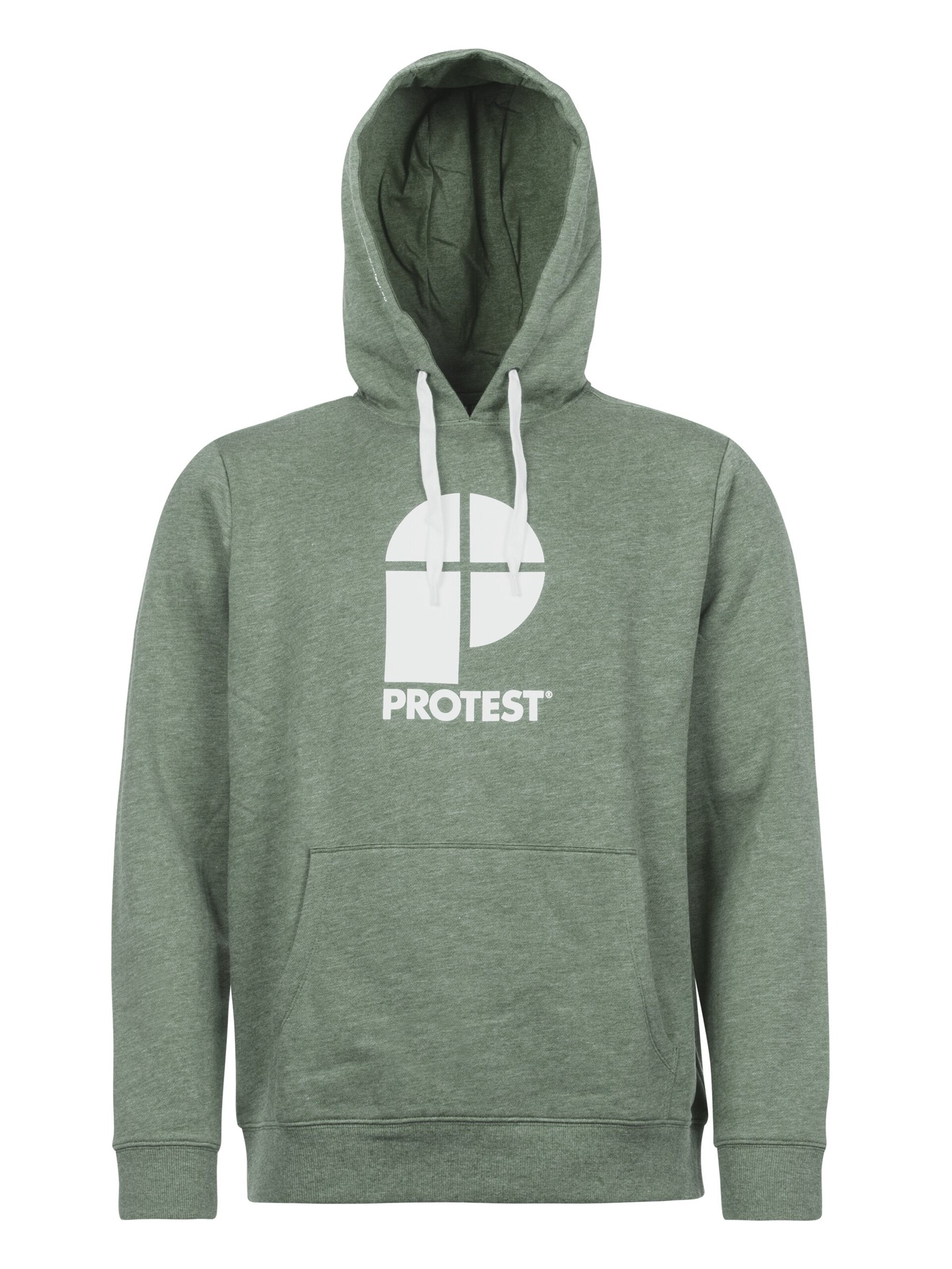 PROTEST Pullover 'CLASSIC LOGO HOODY'‌‌‌‌‌‌‌ in Grün: Vorderseite