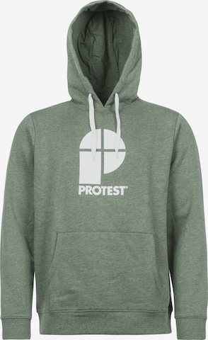 PROTEST Pullover 'CLASSIC LOGO HOODY' in Grün: Vorderseite
