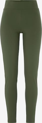 Cellbes of Sweden Skinny Broek in Groen: voorkant