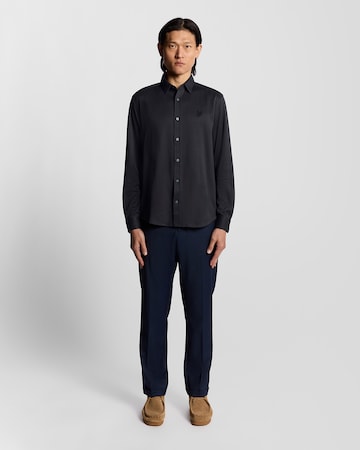 Lyle & Scott Regular fit Overhemd in Blauw