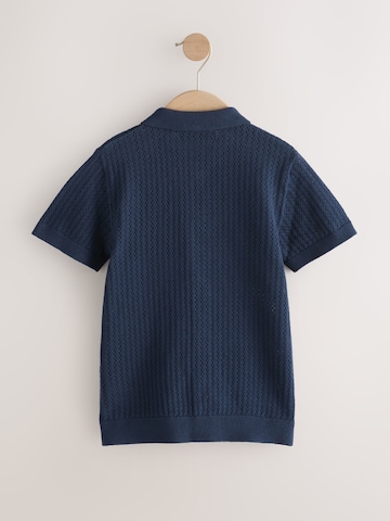 Next Плетена жилетка в синьо