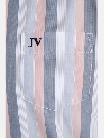 Jan Vanderstorm Comfort fit Button Up Shirt ' Eibo ' in Blue