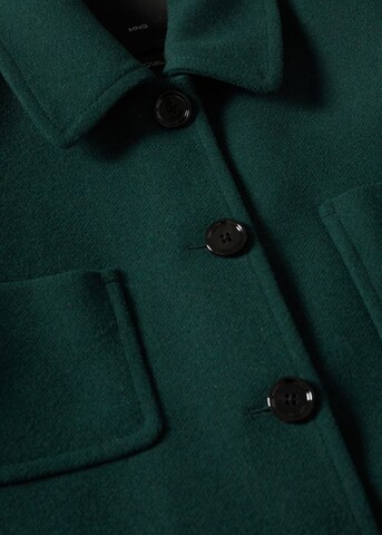 MANGO Зимно палто 'Bardot' в зелено