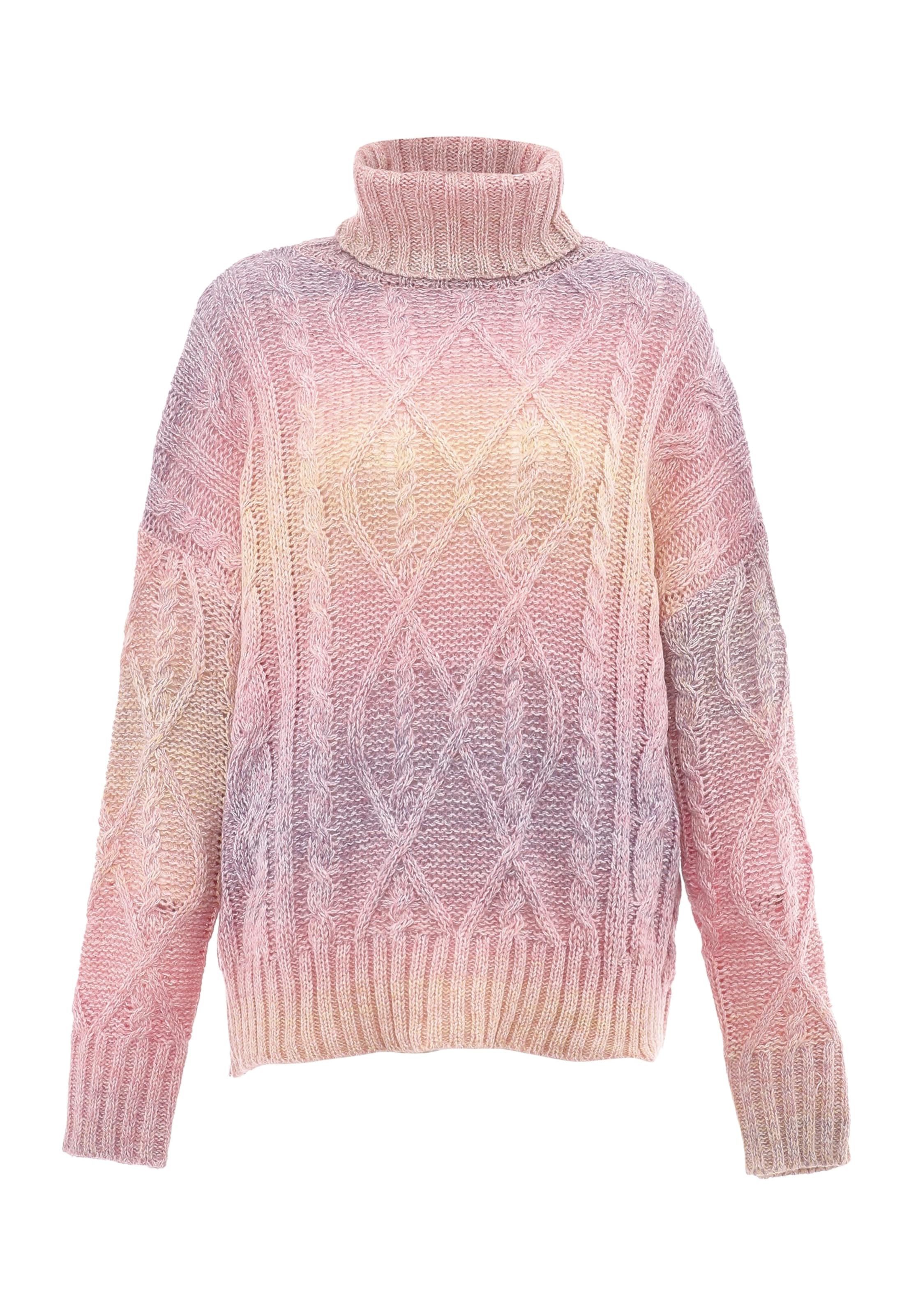 MYMO Sveter - Ružová: predná strana