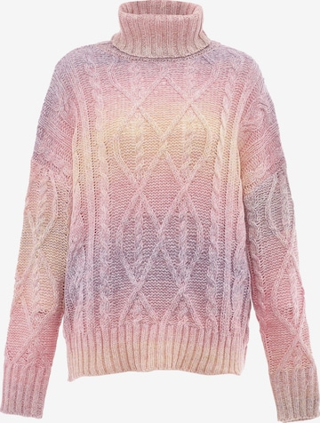 Pull-over MYMO en rose : devant