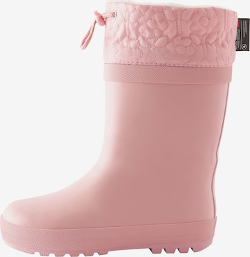Bottes en caoutchouc Next en rose : devant