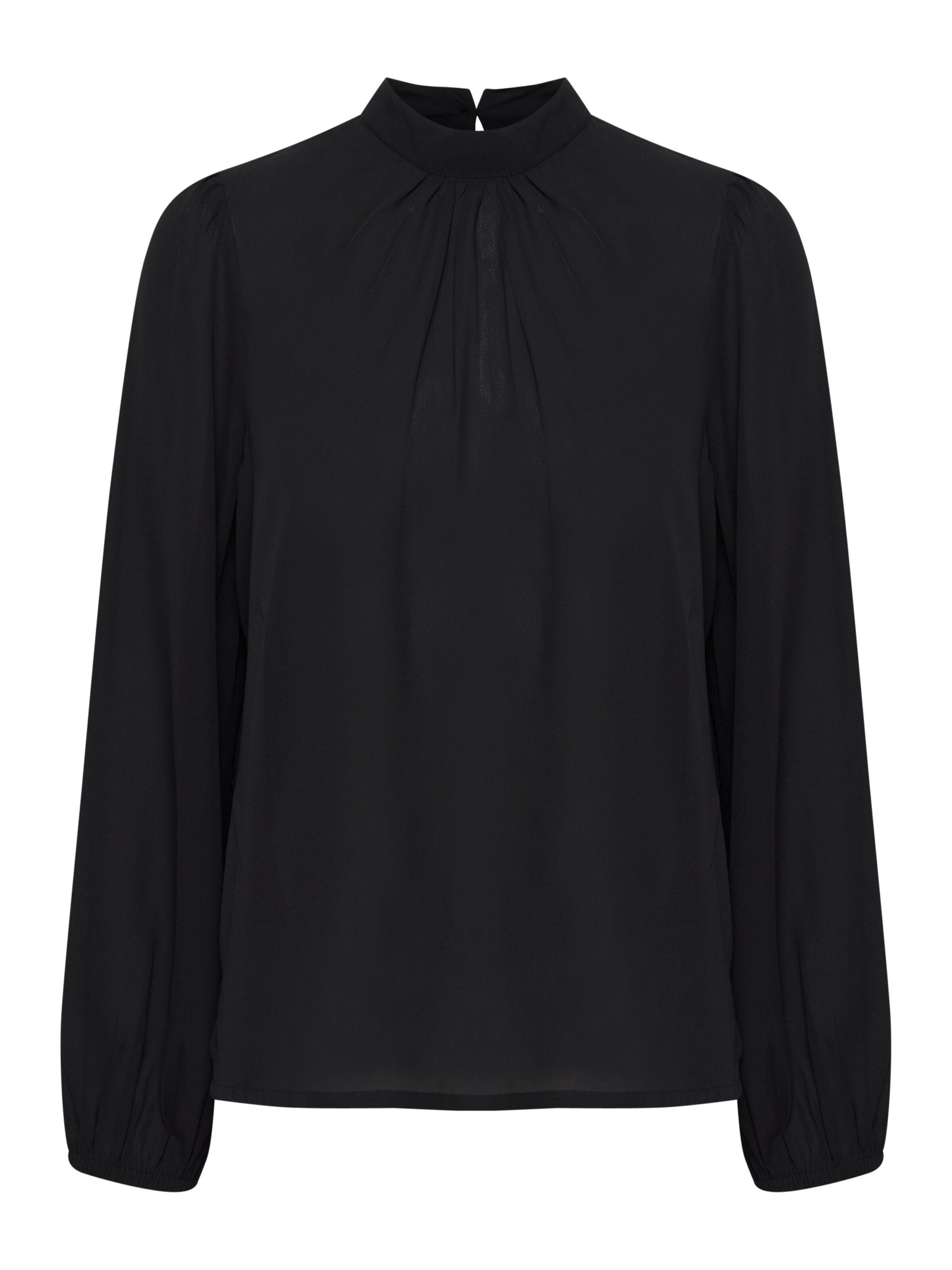 ICHI Bluse 'Cellani' in Schwarz: Vorderseite