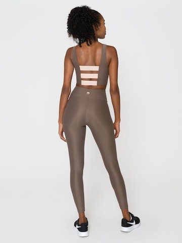 Skinny Pantaloni sportivi 'Basòdino' di Horizon Athletic in marrone