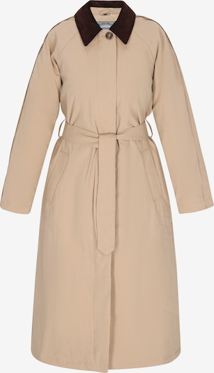 DreiMaster Vintage Starpsezonu mētelis, krāsa - bēšs / brūns, Preces skats