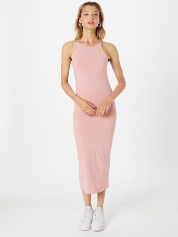 Robe 'PRIDE' Calvin Klein en rose : devant