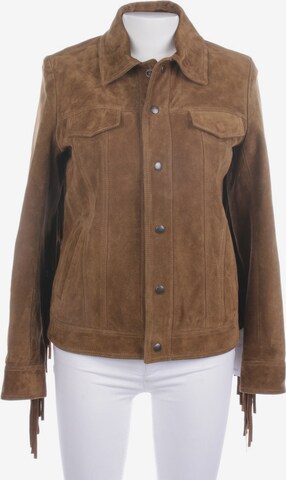 Saint Laurent Jacket & Coat in XS in Brown: front