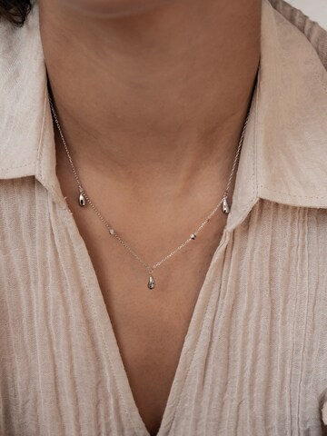 Hey Happiness Kette 'Rainlight'‌‌ in Silber: Vorderseite