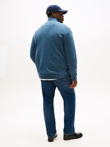 Tommy Hilfiger Big & Tall Вязаная кофта 'ESSENTIAL' в Синий