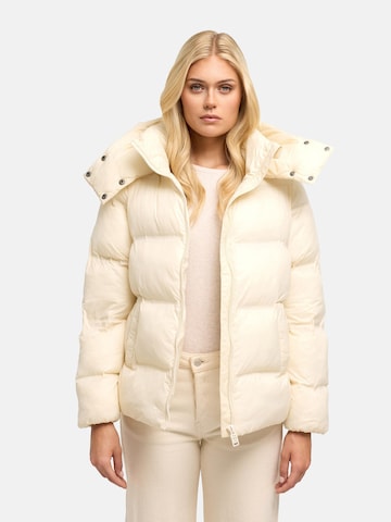 NAVAHOO Winterjas in Beige: voorkant