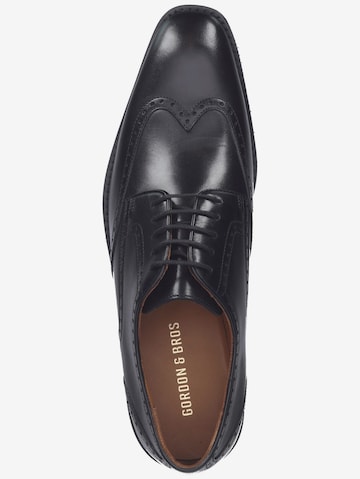 Gordon & Bros Lace-Up Shoes in Black