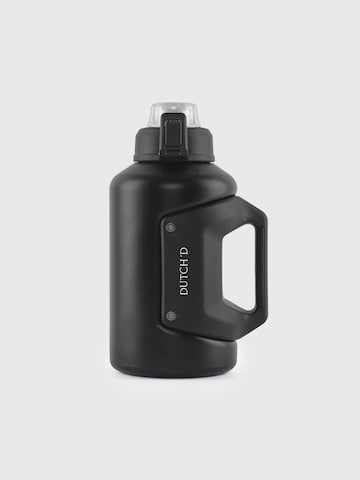 Borraccia 'Thermo Water Jug 1,2 L' di Dutch'D in nero: frontale