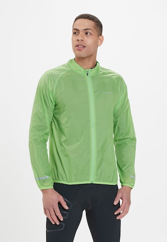 ENDURANCE Athletic Jacket 'Imile' in Green: front