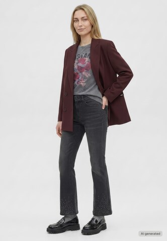 MUSTANG Flared Jeans 'Shelby ' in Black